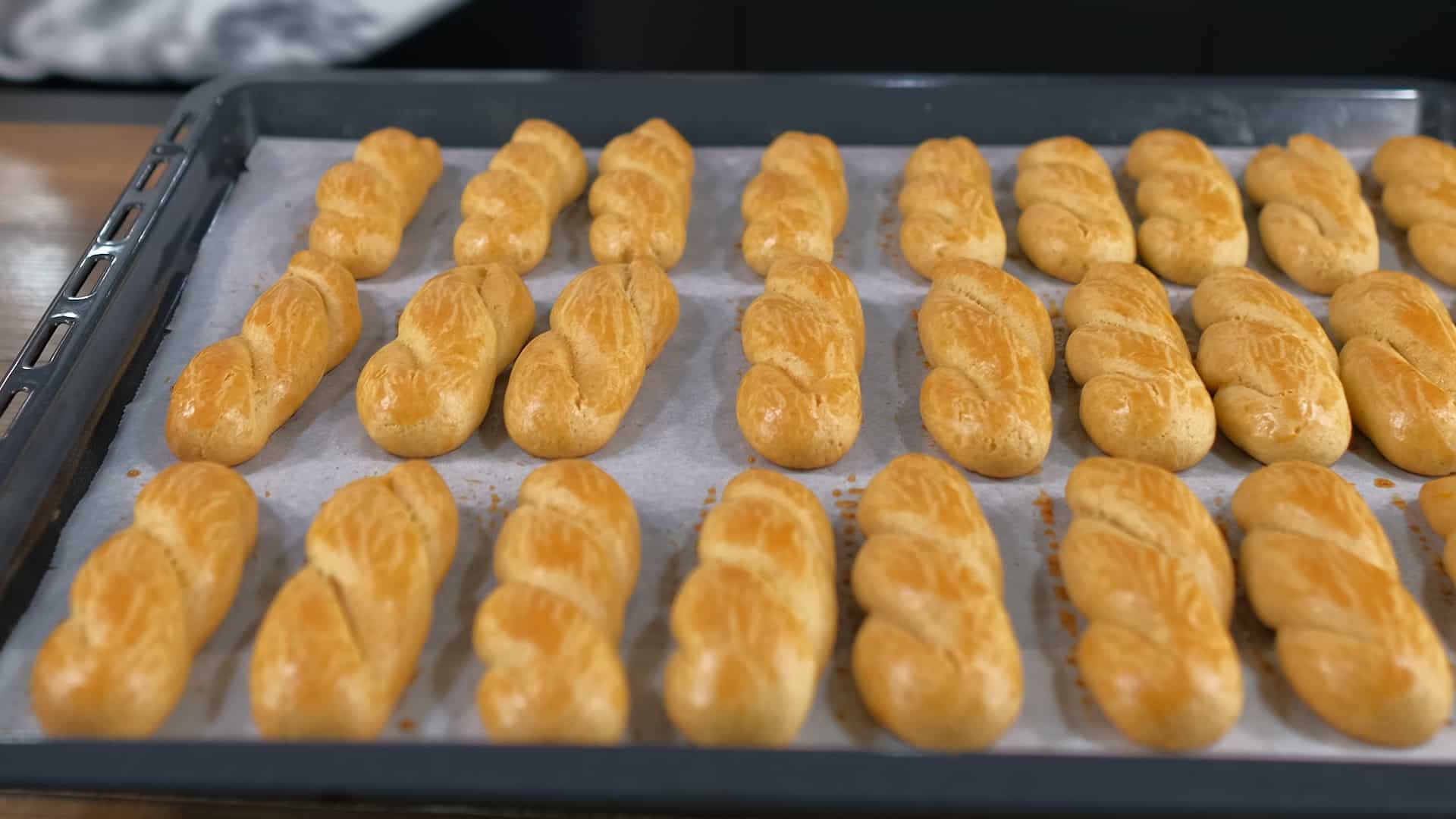 Νηστίσιμα κουλουράκια πορτοκαλιού