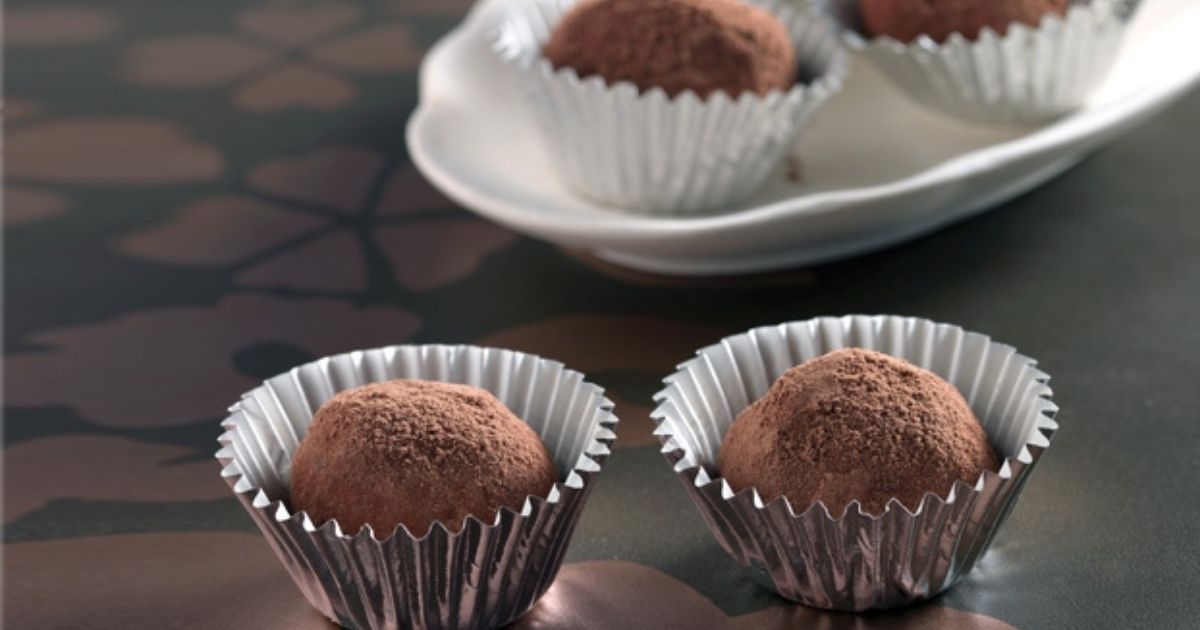 τρουφάκια σοκολάτας